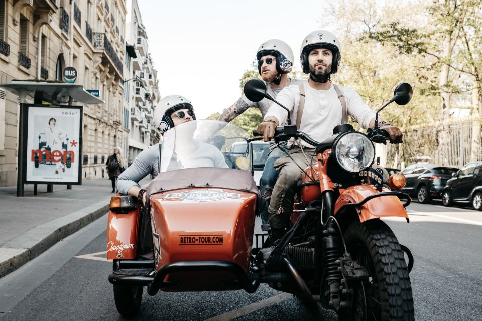 Paris: Private, Tailor Made, Guided Tour On Vintage Sidecar Tour Details