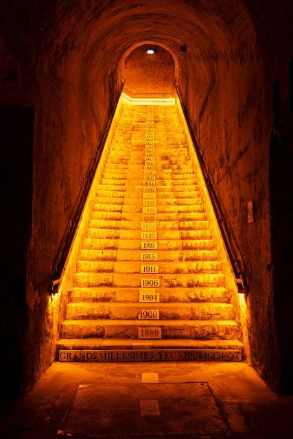 Reims/Epernay: Private Veuve Clicquot Champagne Tasting Tour - Tour Description