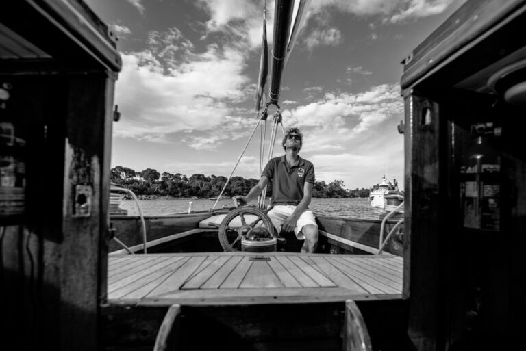 Classic Yacht Sailing in Cannes