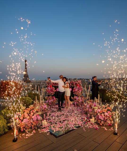 Wedding Proposal on a Parisian Rooftop With 360° View - Activity Description