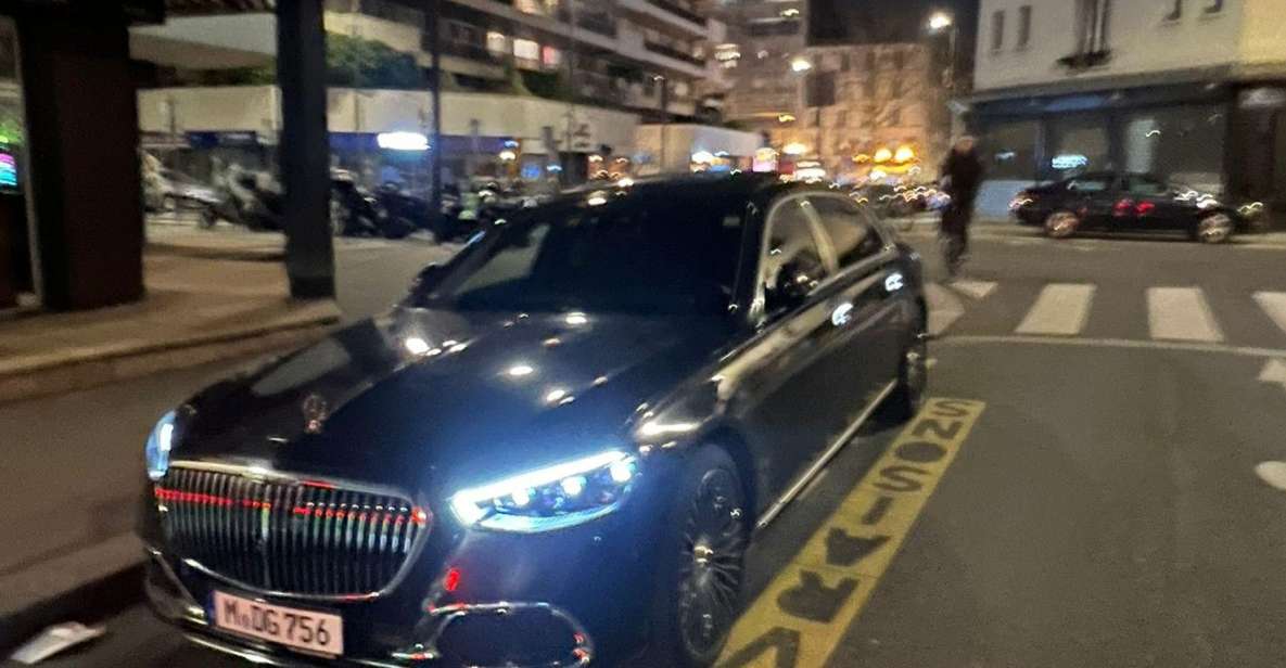 Luxury Car Service in Paris With Driver - Activity Description