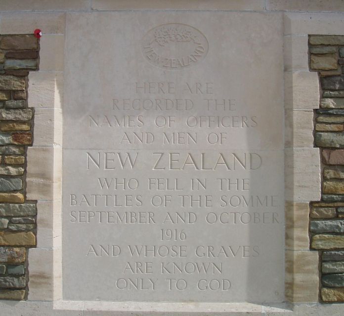 New Zealand in WWI on the Somme & Artois From Amiens, Arras