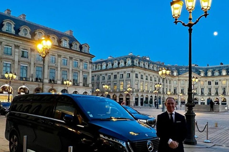 Paris: Luxury Mercedes Transfer to Caen - Description